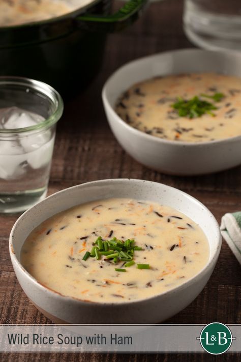 L&B Wild Rice Soup with Ham