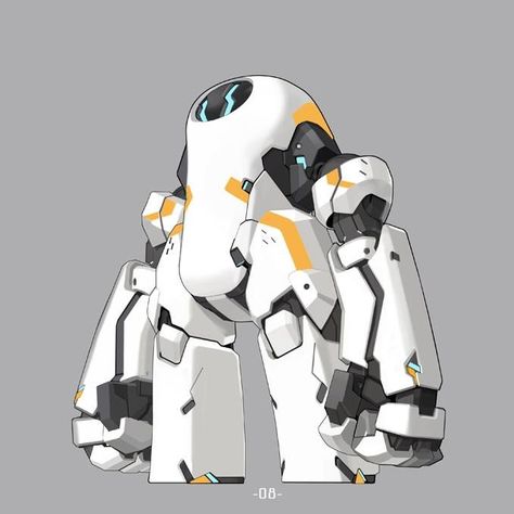 Robot Mechanics, Mech Suit, Cool Robots, Arte Robot, 캐릭터 드로잉, A Robot, Robot Design, Robot Art, Robots Concept