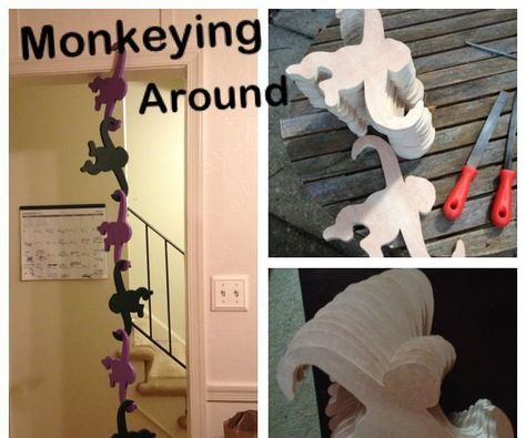 Barrel Of Monkeys Decorations, Monkey Template, Mom Room, Barrels Diy, Monkey Decorations, Monkey Games, Toy Story Baby, Amazon Jungle, Vbs 2023