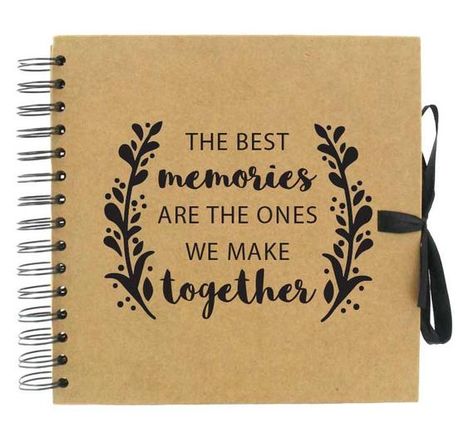 Add your favourite quotes or song lyrics to the album around your pictures to give it a special personalized touch. Diary Pictures Aesthetic, Quotes For Photo Albums, Wedding Album Quotes, Photobook Diy, Photo Album Aesthetic, Memory Book Aesthetic, Album Quotes, Memory Book Cover, Notebook Craft