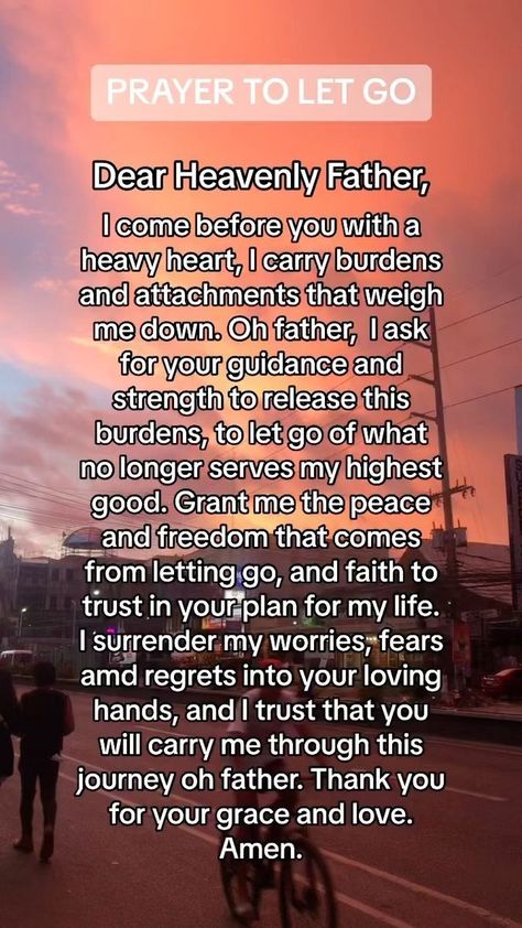 253 reactions · 21 shares | You find it hard to let go? This prayer will help you through. It’s about time to let go. You got this. #kristohanongmaestra | Ciabe Ciane | theacian · Original audio Prayer For Letting Go Of Someone, Prayers To Let Go Of Someone, Letting Go Prayer, Prayer To Let Go Of Someone, It’s Time To Let Go, Prayers For Letting Go, Prayer For Letting Go, Encouraging Prayers, Undeserved Grace