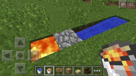 Unlimited Cobblestone for Minecraft Survival Mode (works on PE) Cobble Stone Generator Minecraft, Minecraft Survival, Minecraft Pe, Survival Mode, Minecraft Ideas, Contemporary Rug, Minecraft, Lego, Stone