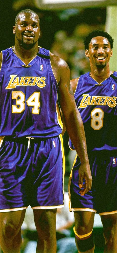 Shaquille O'neal Wallpaper, Shaq Wallpapers, Nba Aesthetic, Lakers Wallpaper, Kobe Bryant Michael Jordan, Nba History, Kobe Bryant Pictures, Kobe Bryant Wallpaper, Nba Pictures