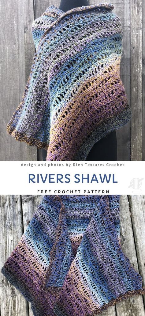 Triangle En Crochet, Prayer Shawl Patterns, Poncho Au Crochet, Crochet Prayer Shawls, One Skein Crochet, Crochet Shawl Free, Crocheted Shawl, Crochet Lace Shawl, شال كروشيه