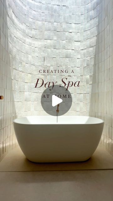 Comma Projects on Instagram: "My vision from Day 1 was to create beautiful spa like ensuite for Villa A. ✨ Easily easily easily one of my absolute favourite spaces in @laya_palmbeach 👩🏻‍🍳Ingredients for a Day Spa design at home: 10m2 x Earp Bros Bijmat Tiles Paperbark 1 x ABI Scala Bathtub 1 x ABI Swivel Spout 1 x Custom Sky Window + Lots of Kemgrout in Beige + A whole lot of sunshine! @earpbros @abiinteriors" Sky Window, Ensuite Bathroom, Spa Design, Day Spa, Bathroom Spa, Beach Bathrooms, Spa Day, Palm Beach, Mist