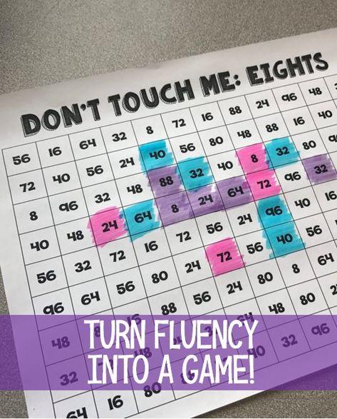 Number Fluency Games, Learning Multiplication Facts, Multiplication Fact Fluency, Multiplication Fluency, Math Fact Games, Mental Math Strategies, Multiplication Facts Practice, Fact Practice, Math Fact Practice