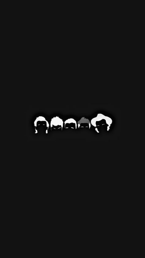 One Direction Wallpaper Minimalist, One Direction Dark Aesthetic, Subtle 1d Wallpaper, 1d Black And White, Subtle One Direction Wallpaper, 1d Logo, 1d Aesthetic, Home One Direction, 1d Wallpaper