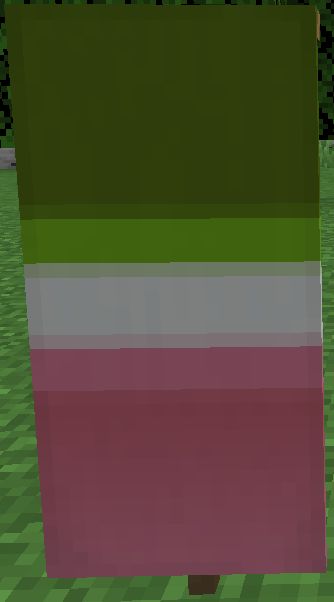 Minecraft Pride Flag Banner, Lesbian Flag Minecraft Banner, Minecraft Lesbian Flag, Minecraft Pride Banners, Minecraft Pride, Pride Banner, Mspec Lesbian Flag, Server Ideas, Minecraft Banner