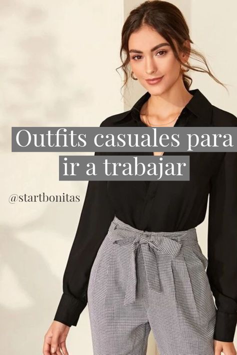 Suena el despertador, y es hora de ir a trabajar y te pones el típico y aburrido traje negro para ir a la oficina. Te mostramos 10 looks en los que puedes inspirarte para lucir chic & elegante a la vez. Fall Business Outfits, Bussines Casual Woman, Summer Business Outfits, Outfit Formal Mujer, Fashion Inspo Outfits Minimal Chic, Winter Business Outfits, Halloween Costume Inspiration, Fashion Inspo Casual, Fall Business Casual Outfits