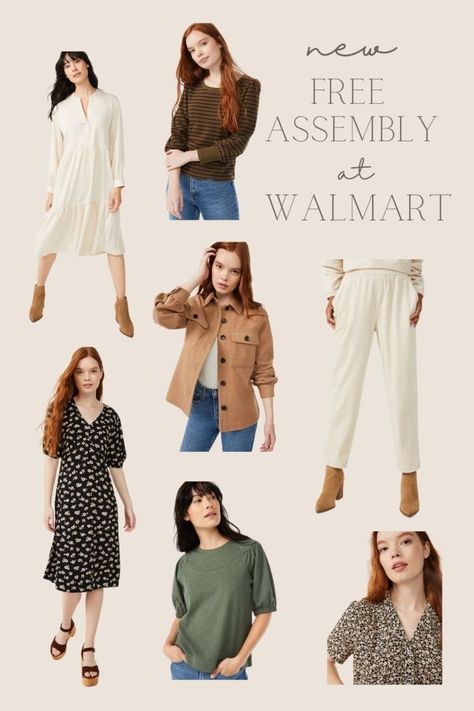 New Free Assembly at Walmart Free Assembly Walmart, Free Assembly Clothing, Simple Interior Design, Scandinavian Inspired, California Style, Line At, Organic Modern, Last One, Comfortable Outfits