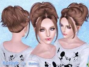 Small Ponytail Hairstyles, Small Ponytail, Ts3 Cc, Sims 3 Cc Finds, Short Ponytail, Bangs Ponytail, Cc Hair, Asymmetrical Hairstyles, Sims 4 Cc Skin