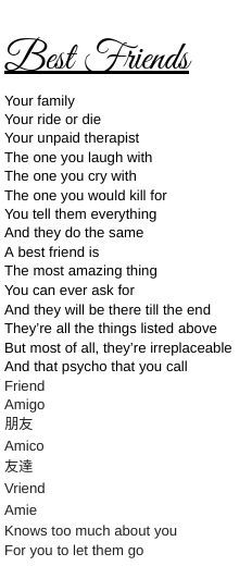 Ride Or Die Friend, Ride Or Die, My Best Friend, You Call, Best Friend, I Am Awesome, Best Friends, Let It Be