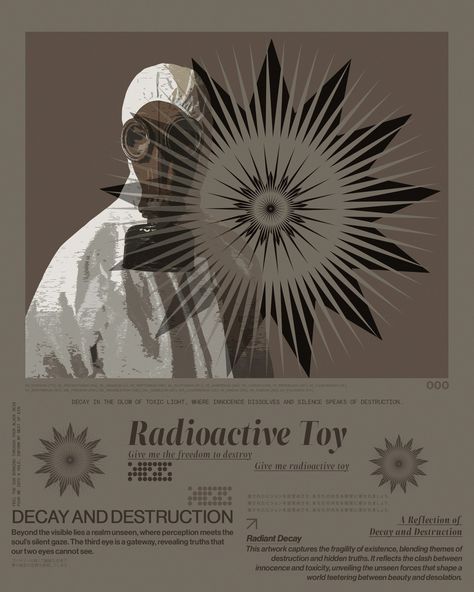 RADIOACTIVE TOY #graphicdesign #posterdesign #motiondesign #art #adobe #photoshop #aftereffects #typography #minimalism #digitalart #surrelism #cosmos #brutalism #duotone #vintage #buick #skylark #lessismore #brutalism Duo Tone, Buick Skylark, Skylark, Brutalism, Less Is More, Motion Design, Third Eye, Buick, Cosmos