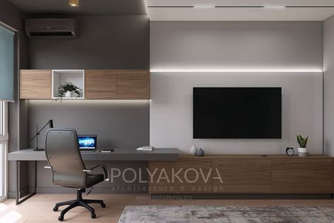 Tv Console And Desk, Living Room Wall Design Modern, Console Ideas Living Rooms, Desk With Tv, Tv Over Mantle, Mantle Tv Stand, Mantle Tv, Tv Wall Living Room, Room Wall Design