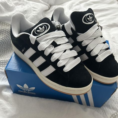 Adidas Campus 00‘s I got these in sizes 39 1/3 (uk... - Depop Adidas 00s Campus, Adidas Shoes Outfit, Adidas Campus Shoes, Campus Shoes, Campus Adidas, Adidas Campus 00s, Men's Adidas (men), Stile Hijab, Adidas Shoes Mens