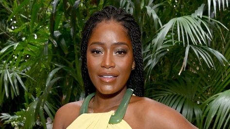 Keke Palmer Has That New Mom Glow With a Massive Helping of Natural Curls — See Photos | Allure Full Curls, Monday Afternoon, Keke Palmer, With Boyfriend, Have A Laugh, Saturday Night Live, Baby Boy Names, Black American, Hair Care Routine