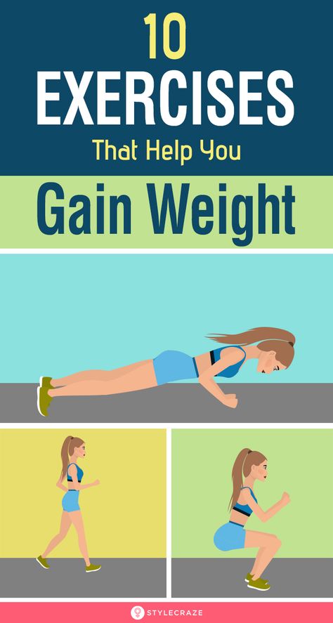 Top 10 Exercises That Help You Gain Weight: When a person exercises appropriately, then the food consumed gets utilized and converted into muscle mass which helps in building a good and healthy body. People with a desire to put on weight are required to exercise sensibly, as it is one of the most important aspects of gaining weight. #Health #Fitness #Exercises #WeightGain Tips To Gain Weight, Ways To Gain Weight, Healthy Weight Gain Foods, Weight Gain Journey, Weight Gain Workout, Weight Gain Diet, Put On Weight, Healthy Weight Gain, Weights For Women