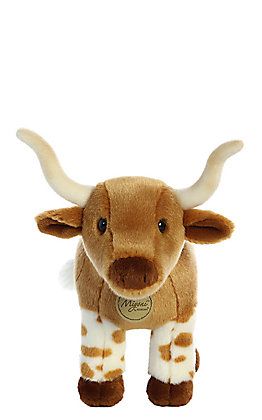 Longhorn Cow, Hang Tags, Cute Designs, Stuffed Animal, Plush Toy, Plush Toys, Doll Toys, Pet Toys, Aurora