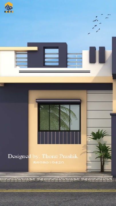 Elevation Design, Front House, House Elevation, House Front, Low Cost, Follow Us, Small House, Flooring, Design