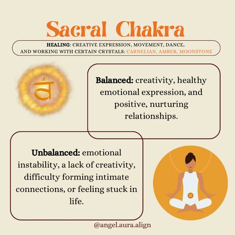 sacral chakra healing & balance/imbalance by Angel Aura Align Sacral Chakra Healing, Feeling Stuck In Life, Stuck In Life, Small Notes, Chakra Affirmations, Witchy Stuff, Angel Aura, Sacral Chakra, Feeling Stuck