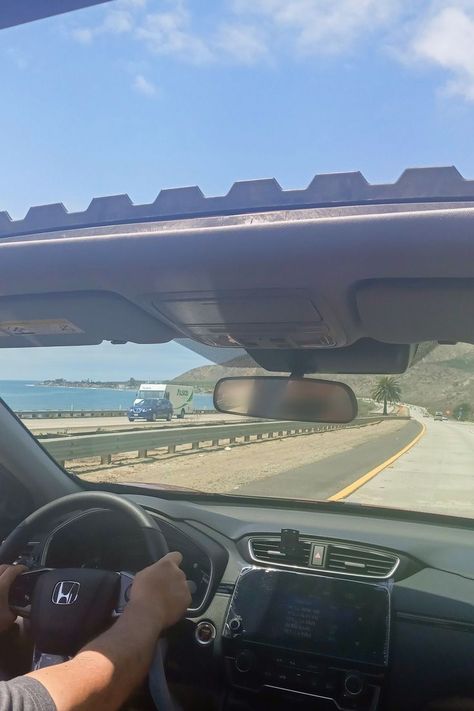 Day Drive Aesthetic, Highway Aesthetic, Aesthetic Driving, Drive Aesthetic, Aesthetic Day, Driving Aesthetic, Pacific Coast Highway Road Trip, California Aesthetic, Places In California