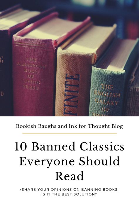 Banned Classic Books, Classic Books To Read List, Banned Books List, Interesting Books To Read, Classics To Read, Books Classic, Big Books, 100 Book, Banned Books