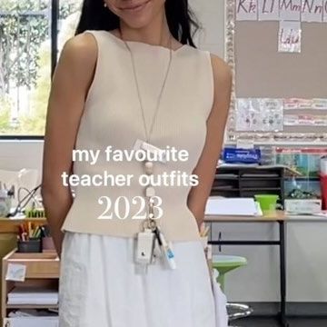 pamela ☁️ | primary teacher on Instagram: "a little late to the game but here are some of my favourite teacher outfits from 2023! follow along for more in 2024 ☁️✨💌 #teachersofinstagram #teacherlife #teachingideas #teachingresources #teachersfollowteachers #prep #primaryteacher #australia #smallbusiness #classroominspiration #classroomideas #classroomsetup #classroommakeover #classroomdecor #earlyyears #classroominspo #teacher #ootd #teacheroutfit #teacherootd #outfitoftheday #outfit #teacherdiaries" Teacher Outfits Australia, Teacher Ootd, Favourite Teacher, Primary Teacher, My Favourite Teacher, Classroom Makeover, Primary Teachers, Teacher Outfit, Classroom Inspiration