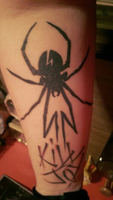 My Chemical Romance, Danger Days tattoo. I got it because it reminds me how their music has kept me strong in my transformation from FTM. My Chemical Romance Tattoo Danger Days, Danger Days Tattoo, Pop Punk Tattoo, Tattoo Ideas Music, My Chemical Romance Tattoo, My Chemical Romance Danger Days, Mcr Tattoo, Romance Tattoo, Trendy Tattoo Ideas