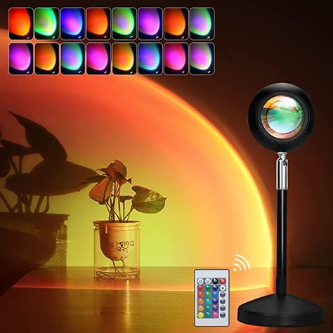 Modern Kids Bedrooms, Sunlight Lamp, Sunset Projection Lamp, Rainbow Night Light, Photography Room, Sun Lamp, Projection Lamp, Sunset Lamp, Bedroom Night Light