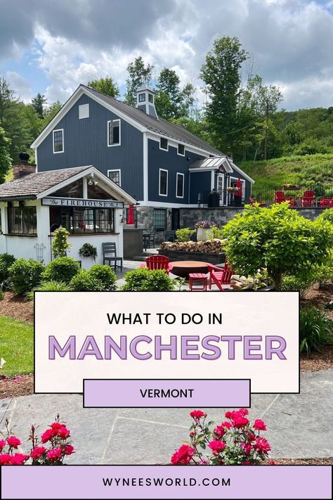 An all encompassing travel guide to beautiful Manchester, Vermont... from where to stay, what to do and where to eat. Manchester Vermont Fall, Vermont Travel, Manchester Vermont, Manchester Vt, Vermont Fall, Beautiful Town, Going Places, Fall Travel, Budget Travel