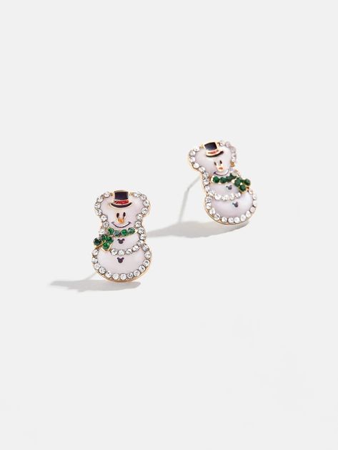 Disney Baublebar Earrings, Disney Snowman, Frosty Snowman, Snowman Earrings, Cute Mickey Mouse, Baublebar Earrings, Disney Jewelry, Favorite Sweater, Christmas Stuff