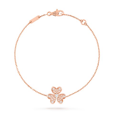 VCARP7RD00 - Frivole bracelet, mini model - Van Cleef & Arpels Van Cleef & Arpels, Mini Model, Van Cleef And Arpels, 18k Gold Necklace, Butterfly Bracelet, Crown Jewels, Van Cleef Arpels, Van Cleef, Lovely Jewellery