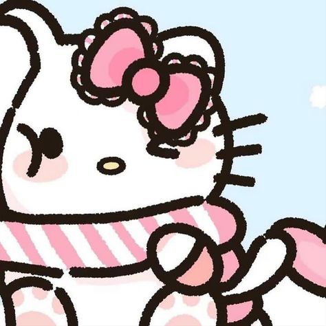 Matching Profiles Hello Kitty, Hk Matching Pfp, Matching Pfp Couple Cute Cartoon, Matching Winter Pfp, Winter Matching Pfp, Cartoon Matching Pfp, Bf And Gf Cartoon Pics, Matching Pfp Couple Christmas, Hello Kitty Tumblr