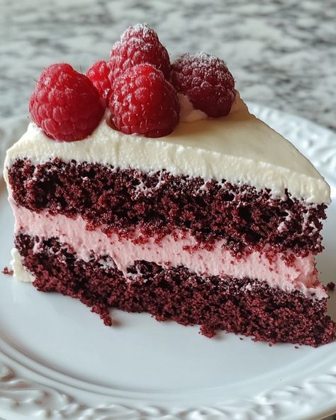 Raspberry Vanilla Cake, Planet Chocolate, Raspberry Puree, Raspberry Frosting, Pink Food, Pink Food Coloring, Round Cake Pans, Velvet Cake, Cake Ingredients