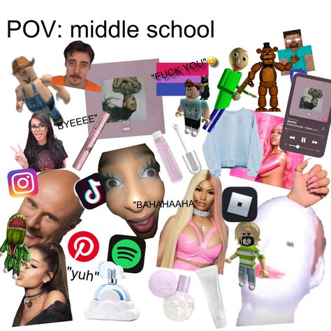 Middle School Aesthetic, Nestle Crunch, Hi Welcome To Chili's, 2010s Nostalgia, Careless Whisper, Things Under A Microscope, Roblox Memes, School Memes, Fresh Memes