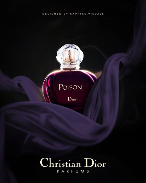 Perfume Promotion Poster, Poison Perfume Aesthetic, Perfume Ads Creative Design, Perfume Poster Advertising, Perfume Design Poster, Perfume Ads Design, Perfume Advertisement Poster, Perfume Product Design, Savage Perfume