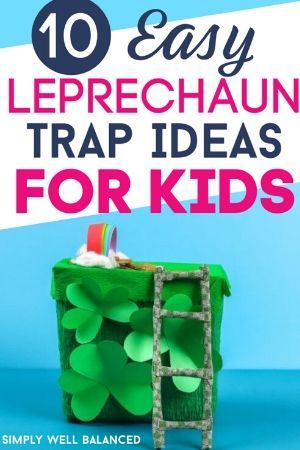 Leprachan Trap For Kids Easy, Kindergarten Leprechaun Trap, Easy Leprechaun Trap, Leprechaun Trap Ideas, Diy Leprechaun, Leprechaun Trap Project, Leprechaun Tricks, Kids Building, Leprechaun Trap