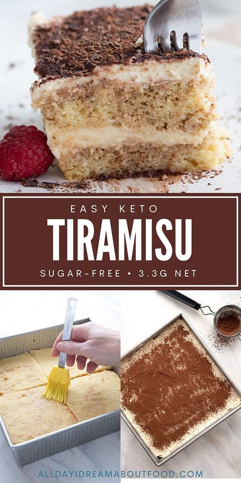 Low Carb Tiramisu Recipe, Keto Tiramisu Recipe Easy, Keto Tiramisu Recipe, Sugar Free Tiramisu, Sugar Free Cakes Recipes, Sugar Free Tiramisu Recipe, Thm Tiramisu, Low Carb Low Sugar Desserts, Low Carb Cakes