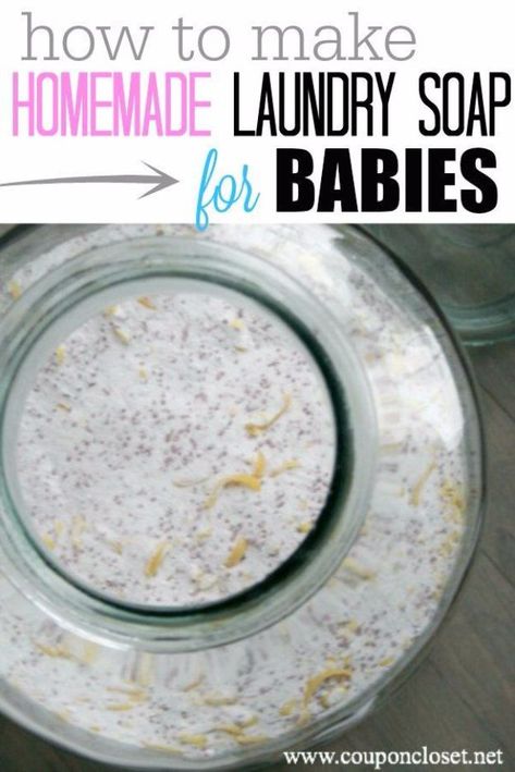 Homemade Laundry Detergent Recipes, Diy Laundry Soap, Homemade Detergent, Laundry Detergent Recipe, Detergent Recipe, Baby Laundry Detergent, Laundry Soap Homemade, Diy Laundry Detergent, Soap Homemade