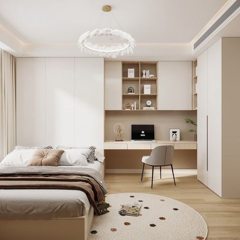 Modern bedroom Kids Bedroom Minimalist, Budget Interior, Bedroom Minimalist, Earthy Home, Teenage Room, Natural Interior, Tiny Bedroom, Stylish Bedroom, Bedroom Accessories