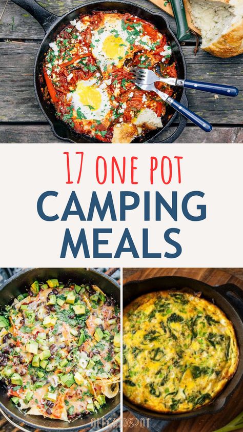 There should be no good reason why you shouldn’t have a simple, delicious meal while camping. There is nothing wrong with a little cheese and crackers, but when you are sitting in the middle of nowhere, you need to spice up those boring campfire suppers. Here are 17 one pot camping meals that are simple, inexpensive, and work well in a variety of camping environments. Gf Camping Meals, Camp Stove Meals Propane, Pre Prepped Camping Meals, Camping Meals For One Person, Non Cooking Camping Meals, East Camp Meals, No Mess Camping Meals, Easy One Pot Camping Meals, One Pan Camping Meals