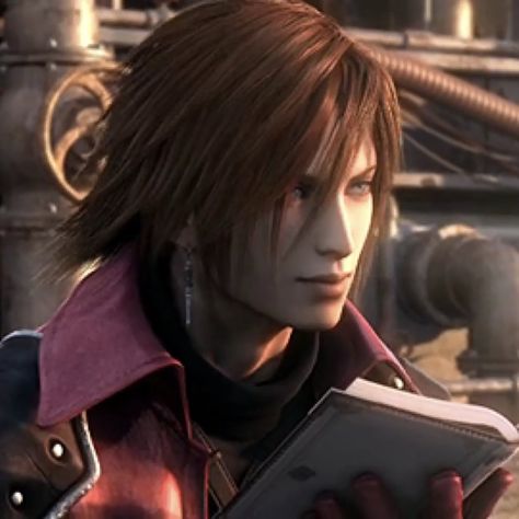 Genesis Rhapsodos Icon, Final Fantasy Genesis, Final Fantasy Pfp, Genesis Rhapsodos, Final Fantasy Crisis Core, Crisis Core, Vincent Valentine, Final Fantasy Collection, Final Fantasy Artwork