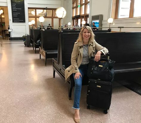 Airport Hacks, Brown Luggage, Samantha Brown, Rhine River Cruise, Packing Hacks, Vacuum Storage Bags, Rhine River, By Any Means Necessary, Wardrobe Planning