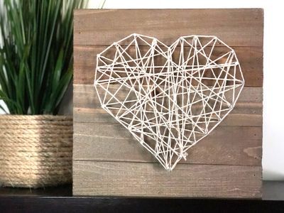 String Art Patterns Templates, String Art Patterns Free, String Art Heart, String Art Templates, Nail Art Photos, String Wall Art, Inexpensive Crafts, Nail String Art, String Art Patterns