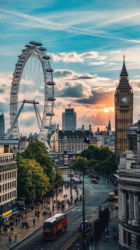 London City View, Streets Photography, London Wallpaper, London Vibes, London Dreams, The London Eye, Urban Beauty, London Aesthetic, Scenery Photography