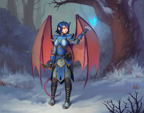 Pathfinder Wrath Of The Righteous, Wrath Of The Righteous, D D Monsters, Dnd Campaign, Monster Girls, Monster Girl, Female Character Design, Dnd Characters, Character Portraits