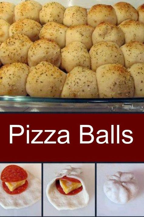 Pizza Balls, Pepperoni And Cheese, Pizza Ball, Types Of Pizza, Pizza Snacks, Low Carb Snack, Printable Recipe, Buttermilk Biscuits, Balls Recipe