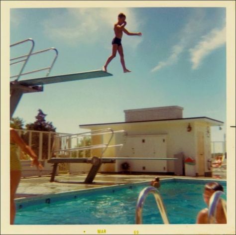 Tunnel Of Love, Diving Board, Family Album, Grand Palais, Vintage Life, Vintage Magazine, Vintage Summer, Vintage Photographs, Old Pictures