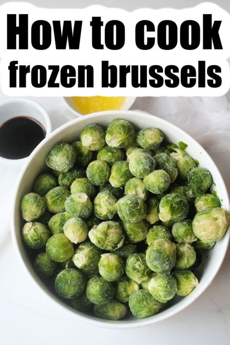 Roasted Frozen Brussel Sprouts, Roast Frozen Brussel Sprouts, Frozen Brussel Sprouts, Air Fryer Recipes Chips, Freezing Brussel Sprouts, Air Fryer Recipes Meat, Air Fryer Recipes Vegetables, Air Fryer Recipes Low Carb, Cooking Brussel Sprouts