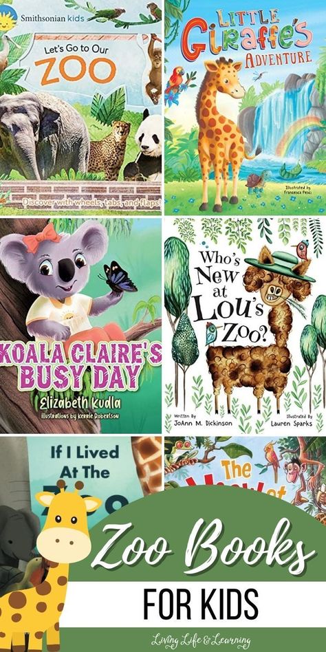 These Zoo Books for Kids are essential for your little homeschooler's   development. Teaching kids about zoo animals opens a world of   possibilities for understanding and compassion. So grab these great   books now and add them to your collection of animal books for kids! Dear Zoo Literacy Activities, Dear Zoo Book Activities, Zoo Animal Books For Preschool, Zoo Education, Animal Farm Book, Zoo Animal Crafts, Hidden Picture Puzzles, Zoo Book, Zoo Activities